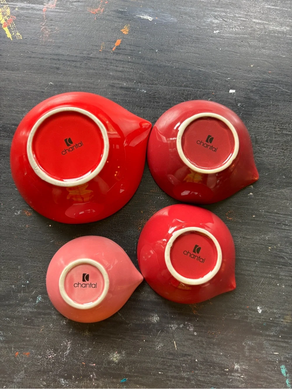 french chantal measuring cups set